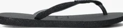 zwarte havaianas teenslippers slim sparkle ii