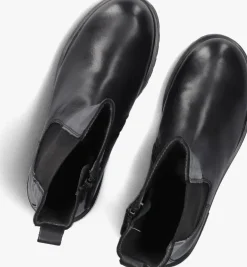 zwarte hip chelsea boots h1468