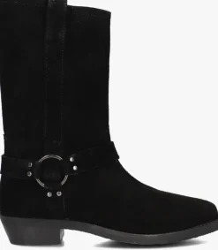 zwarte hip cowboylaarzen h437