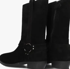 zwarte hip cowboylaarzen h437