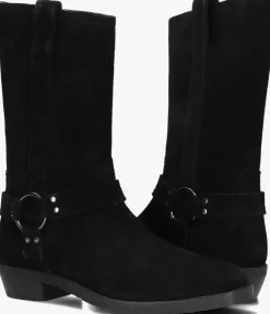 zwarte hip cowboylaarzen h437