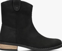 zwarte hip cowboylaarzen h1025