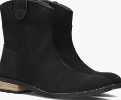 zwarte hip cowboylaarzen h1025