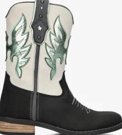 zwarte hip cowboylaarzen h1700