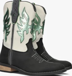 zwarte hip cowboylaarzen h1700
