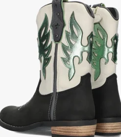 zwarte hip cowboylaarzen h1700