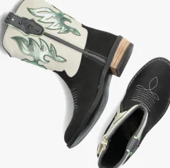 zwarte hip cowboylaarzen h1700