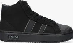 zwarte hip hoge sneakers h1943