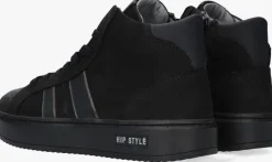 zwarte hip hoge sneakers h1943