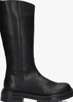 zwarte hip laarzen h1624