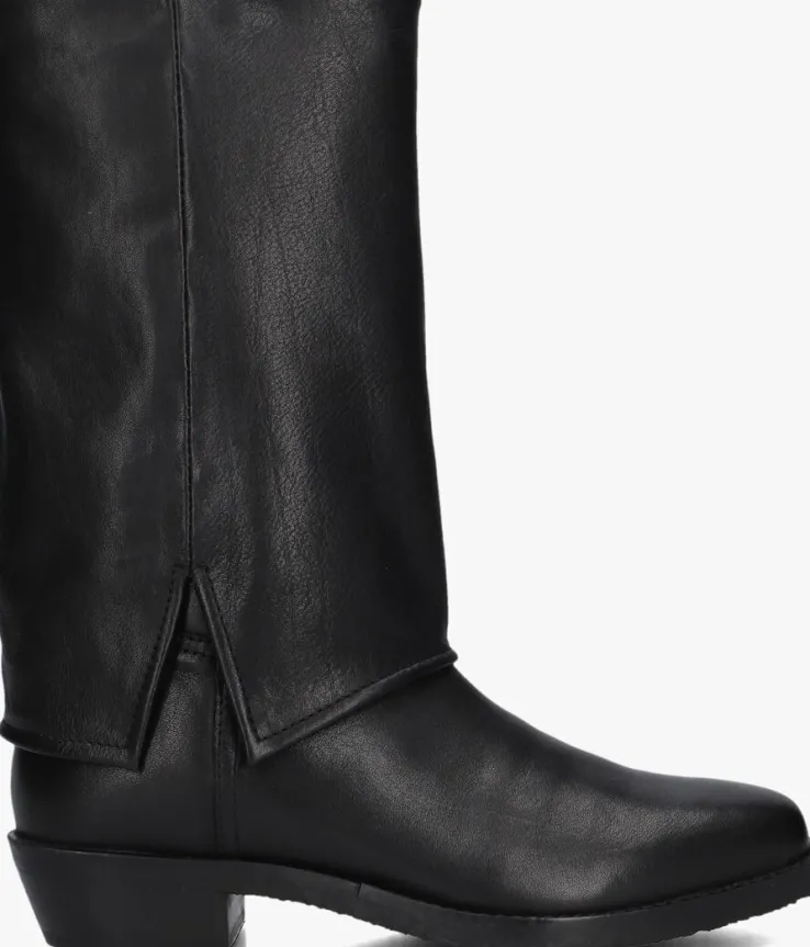 zwarte hip laarzen h1839