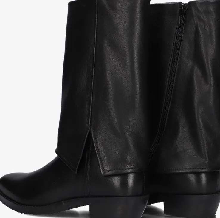 zwarte hip laarzen h1839