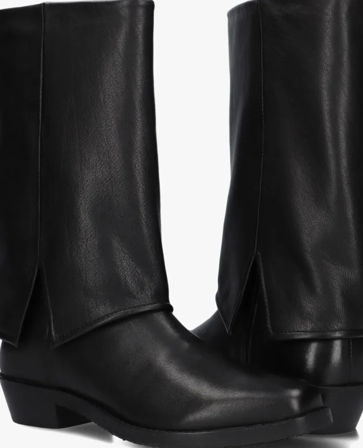 zwarte hip laarzen h1839