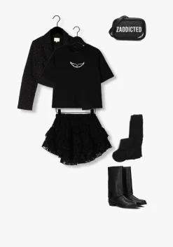 zwarte hip laarzen h1839