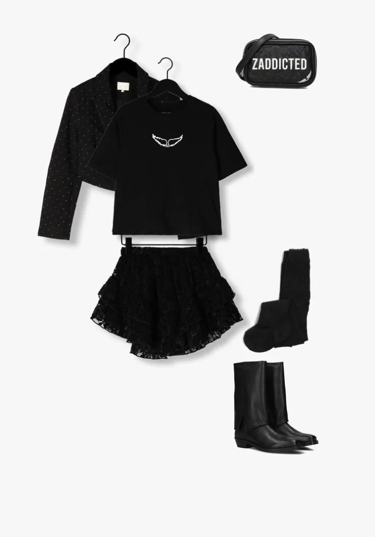 zwarte hip laarzen h1839