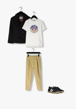 zwarte hip lage sneakers h1511_