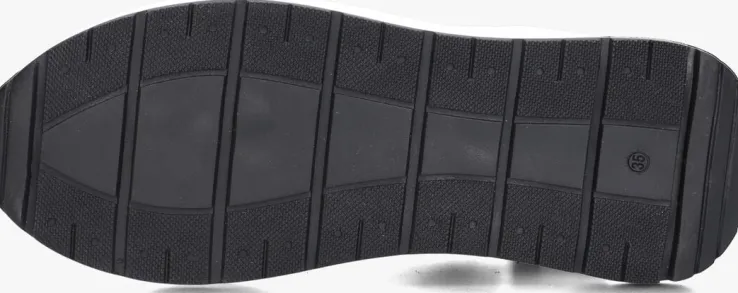 zwarte hip lage sneakers h1588