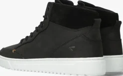 zwarte hub hoge sneakers dundee