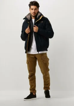 zwarte hub lage sneakers royal-s