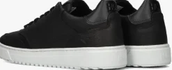 zwarte hub lage sneakers royal-s