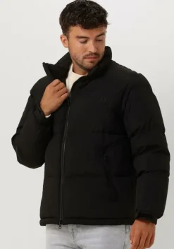 zwarte hugo gewatteerde jas biron2341