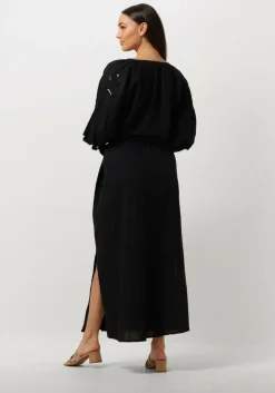 zwarte ibana maxi jurk dalma