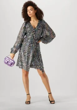 zwarte ibana mini jurk dayina