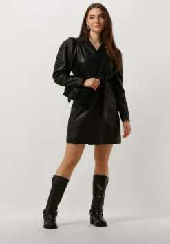 zwarte ibana mini jurk darcia