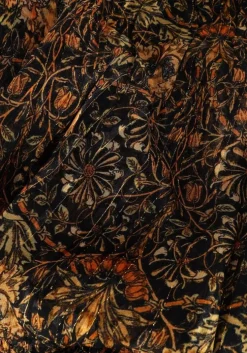 zwarte ibana mini jurk deela - print