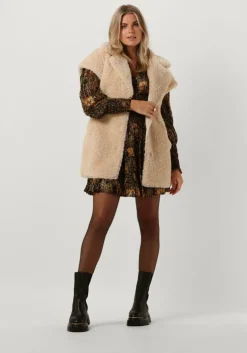 zwarte ibana mini jurk deela - print