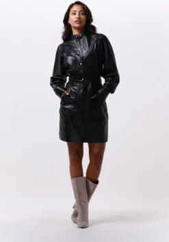 zwarte ibana mini jurk dries