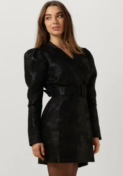 zwarte ibana mini jurk fabulous