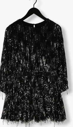 zwarte ibana mini jurk frosty