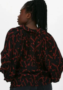 zwarte idano blouses nora