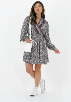 zwarte idano mini jurk egon