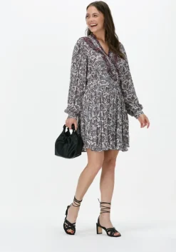 zwarte idano mini jurk egon