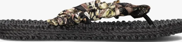 zwarte ilse jacobsen teenslippers cheerful05