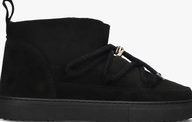 zwarte inuikii vachtlaarzen classic low