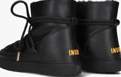 zwarte inuikii vachtlaarzen grape