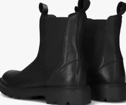 zwarte inuovo chelsea boots a63004