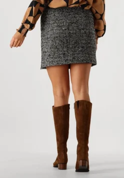 zwarte inwear minirok kielaiw skirt