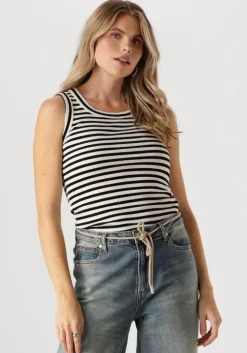 zwarte inwear top dagnaiw striped tank