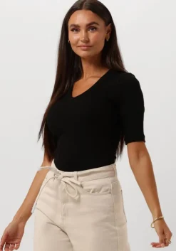 zwarte inwear top dagnaiw v t-shirt