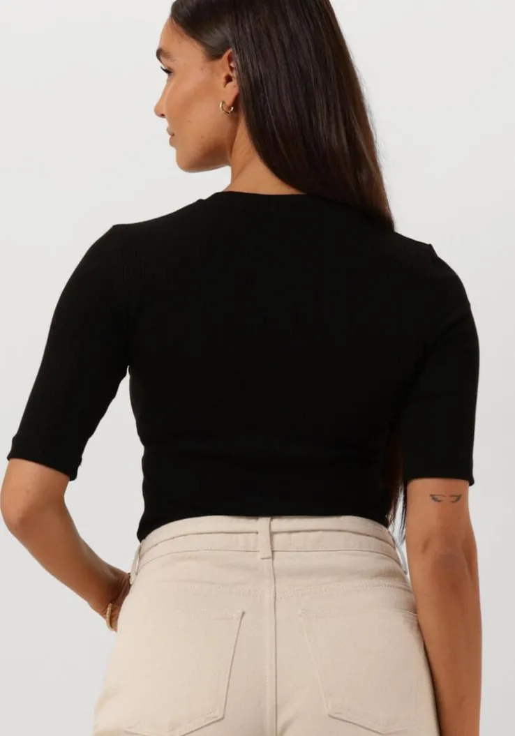 zwarte inwear top dagnaiw v t-shirt