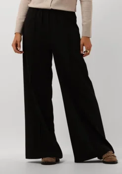 zwarte inwear wijde broek kamilw wide pant