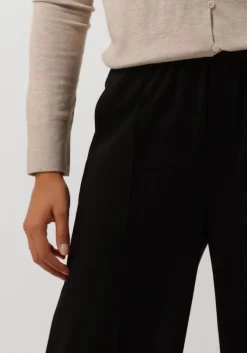 zwarte inwear wijde broek kamilw wide pant