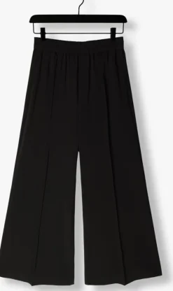zwarte inwear wijde broek kamilw wide pant