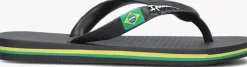 zwarte ipanema teenslippers classic brasil