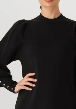 zwarte janice jurken clay