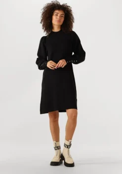 zwarte janice jurken clay